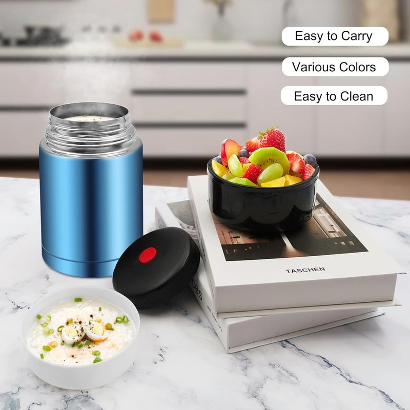 Zalaxt 35oz Insulated Lunch Container Leak Proof Vacuum Thermal Flask - Image 5